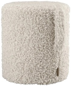 Beżowy puf z materiału bouclé Teddy – Blomus