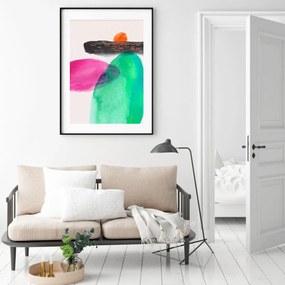 Plakat - Artystyczna abstrakcja (A4)