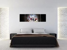 Obraz - Sportowcy (170x50 cm)