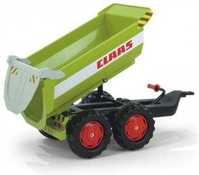 Rolly toys rollytrailer przyczepa wywrotka halfpipe claas