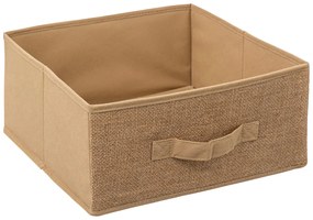 Organizer do szafy na bieliznę, płótno i juta, 31 x 15 cm