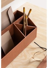 Kartonowy organizer na artykuły papiernicze Elisa Restore Paper Laminate – Bigso