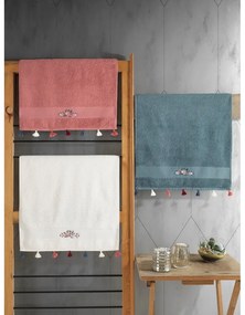 Bawełniane ręczniki frotte zestaw 3 szt. 50x90 cm Asorti – Foutastic