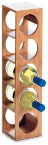 Bambusowy stojak na wino - 5 butelek