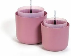 Plastia Doniczka samonawadniająca Tolita Air różowy, śr. 19 cm, śred. 19 cm