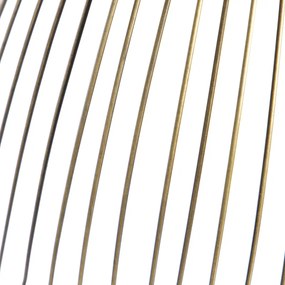 Designerska lampa wisząca mosiądz 39,8 cm - Pia