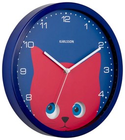 Zegar dziecięcy ø 31 cm Peekaboo Cat – Karlsson