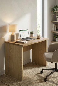 Proste biurko loft dąb cremona + dąb lefkas G6-G49