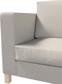 Pokrowiec na sofę Karlanda rozkładaną, krótki kolor beżowy tkanina strukturalna