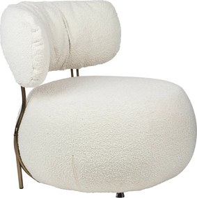 Designerski fotel bez podłokietników Teddy Low