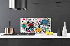 Panel Kuchenny Dynamiczna Kompozycja Kolorów