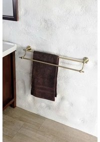 SAPHO 1318-11 Diamond Podwójny uchwyt na ręcznik 60 cm, brąz