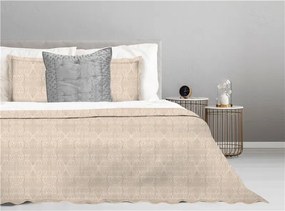 Narzuta na fotel Greno Barok 70x160 beżowa GRENO