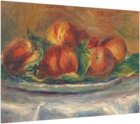Obraz - Auguste Renoir, Peaches on a  Plate, reprodukcje (70x50 cm)