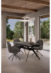 Ciemnoszary fotel Dario – Marckeric