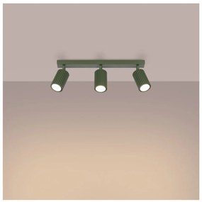 Zielona lampa sufitowa 6,5x45 cm Gleam – Nice Lamps