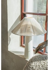 Beżowa lampa stołowa z tekstylnym kloszem (wysokość 50 cm) Favoro – Markslöjd