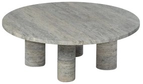 Szary kamienny okrągły stolik ø 75 cm Volos – Blomus
