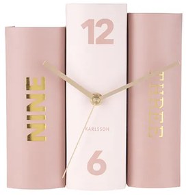 Zegar książki BOOK, 20 x 20 x 15 cm