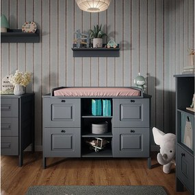 przewijak szary 133x70x98.4 ajaton