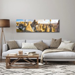 Obraz - Balony na ogrzane powietrze (170x50 cm)