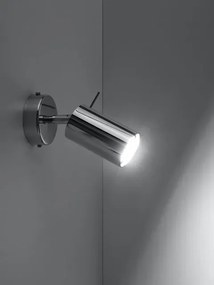 Chromowany kinkiet z regulacją strumienia światła - 8X EX687 W3-T38