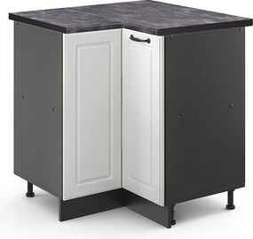 Szafka narożna biały domek wiejski 75.6x60x81.6 r-line