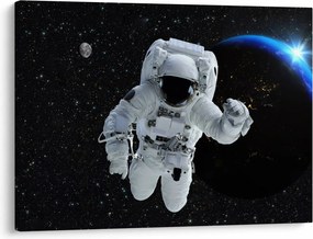 Obraz - Astronauta w kosmosie (70x50 cm)