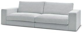 Jasnoszara sztruksowa sofa 274 cm Leonard – Bobochic Paris