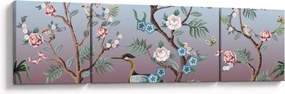 Obraz - Park ptaków (170x50 cm)