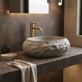 Umywalka nablatowa Rea Mika Gabro