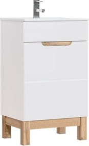 Szafka z umywalką 50 cm T1-L72