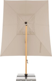 Doppler ALU WOOD XL 400 x 300 cm beżowy