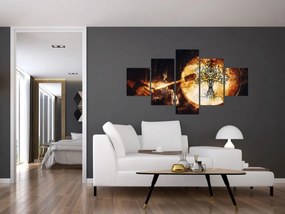 Obraz - Tajemnicze drzewo życia (125x70 cm)