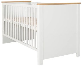 Białe łóżeczko 70x140 cm Ava – Roba