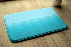 Dywanik antypoślizgowy do łazienki Dywanik antypoślizgowy do łazienki Geometryczne Fale