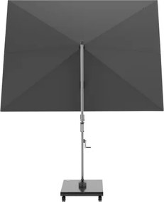 HYPERION 330 x 240 PRESTIGE - luksusowy huśtawkowy parasol ogrodowy z bocznym drążkiem : Kolor parasola - Ciemnoszary