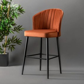 Zestaw krzeseł barowych Rubi Tile Red, 2 szt., 2 szt.