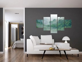 Obraz - Poranna mgła (125x70 cm)