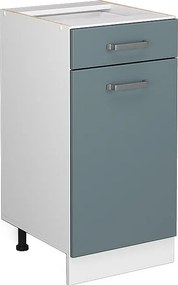 Szafka dolna do kuchni niebiesko-szary 40x46x81.6 r-line