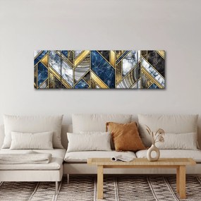 Obraz abstrakcji artystycznej (170x50 cm)