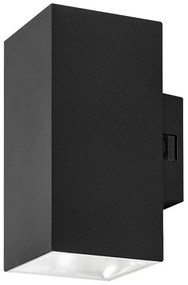 Rabalux 77157 zewnętrzna oprawa ścienna LED Urfa,18W, IP65, czarna, 16 cm