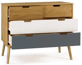 Komoda z drewna sosnowego Marckeric Cusco, 100x82 cm