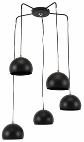 Lampa wisząca CANONUS II czarna ELTAP