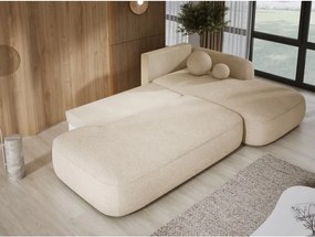 Narożnik BABU z funkcją spania układ L Prawy Tkanina NOWORNEVER 06