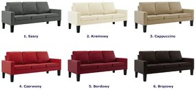 Szara nowoczesna sofa - Clorins 3X