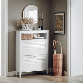 Szafka na buty z 2 drzwiami FSR152-W