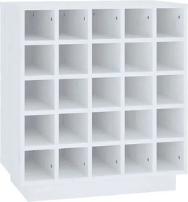 Biała sosnowa szafka na wino E6-G95
