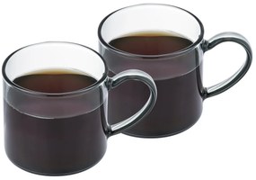 4Home Zestaw kubków szklanych Haze 250 ml, 2 szt.