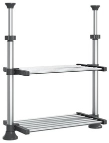 Regulowany aluminiowy regał kuchenny na blat - Rivia